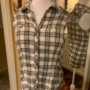 Harley Davidson button down size Medium